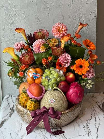 Floral Artistry - Creating Unique Fruit Baskets